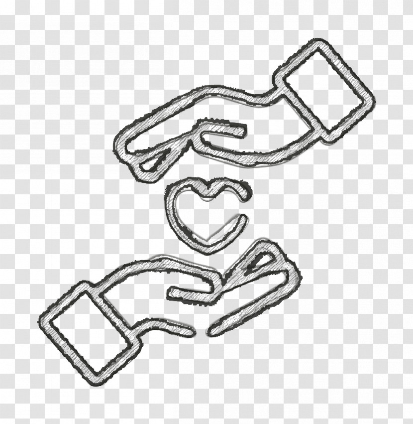 Charity Icon Hand Icon Transparent PNG