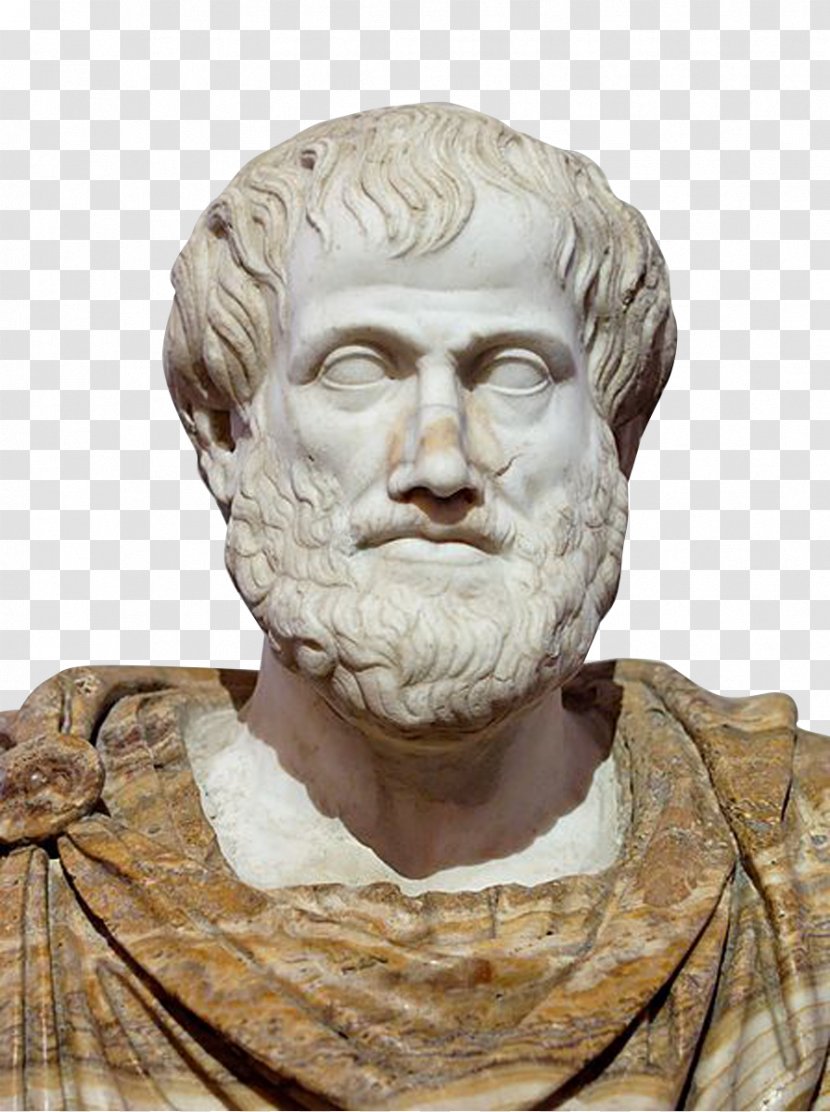 Aristotle With A Bust Of Homer Ancient Greece Philosopher - Plato - Grece Transparent PNG