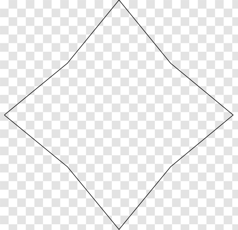 Rhombus Shape Symbol Clip Art - Diamond Transparent PNG
