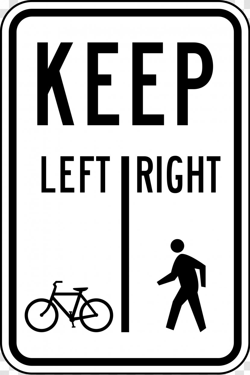 Bicycle Traffic Sign Segregated Cycle Facilities Pedestrian Cycling - Stop Transparent PNG