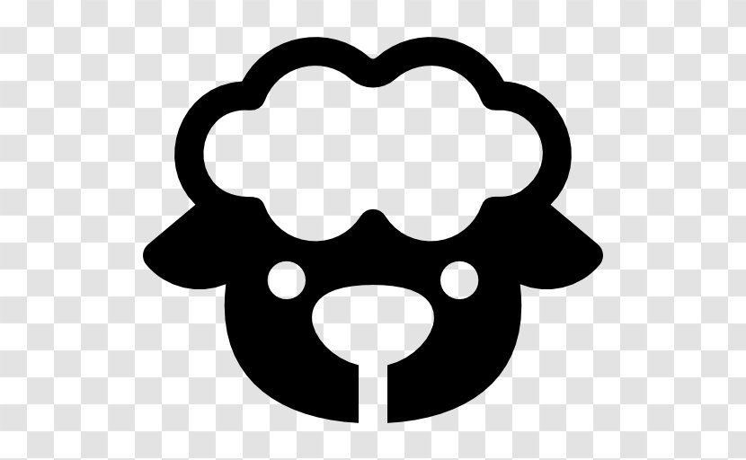White Black M Clip Art - And - Sheep Vector Transparent PNG