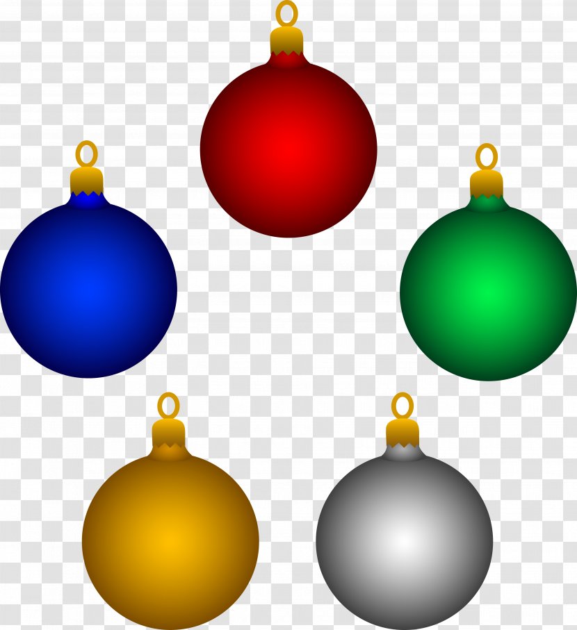 Christmas Ornament Decoration Clip Art - Yellow - Baubles File Transparent PNG