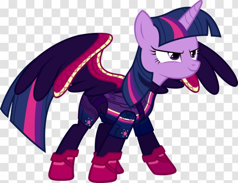 Pony Twilight Sparkle Rarity Princess Luna Rainbow Dash - Violet - My Little Transparent PNG