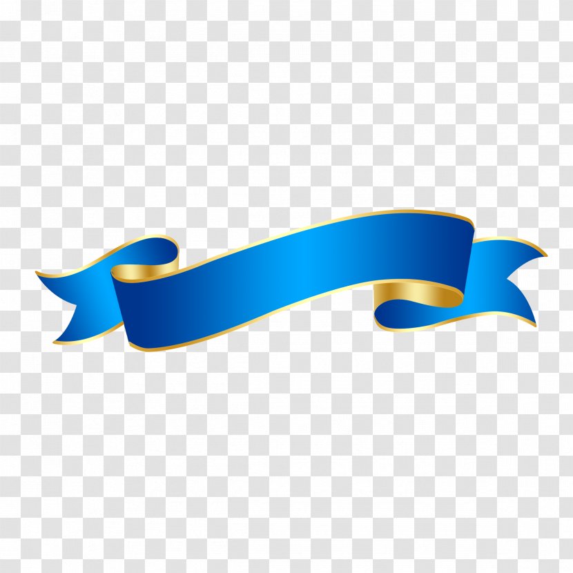 Blue Ribbon Logo - Colored Transparent PNG