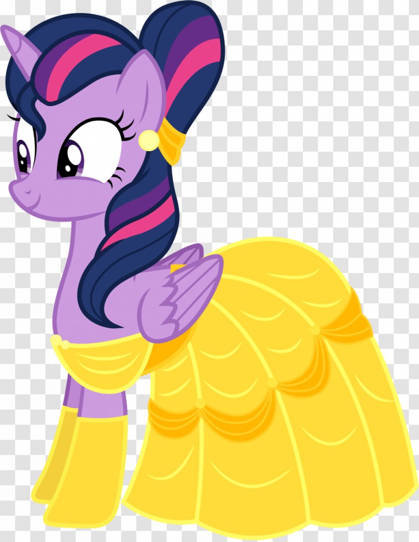 Pony Twilight Sparkle Belle Beauty And The Beast - Mythical Creature - Chef Transparent PNG