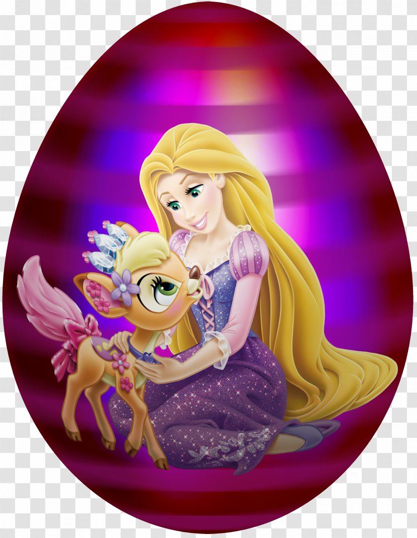 Rapunzel Belle Cinderella Fa Mulan Ariel - Watercolor - Kids Easter Egg Princess Clip Art Image Transparent PNG