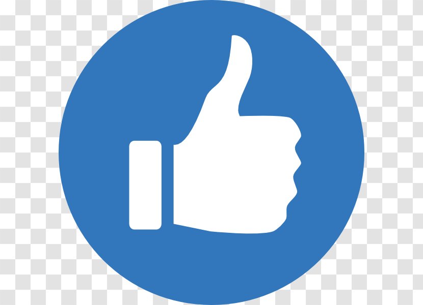 Thumb Signal Blue Clip Art - Brand - Thumbs Up Transparent PNG