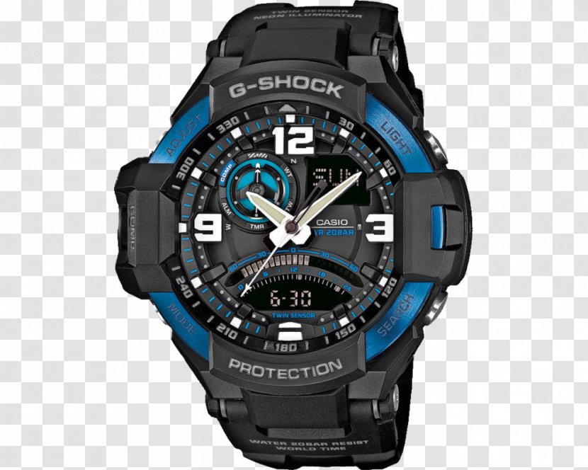 Master Of G G-Shock Watch CASIO Europe - Clock Transparent PNG