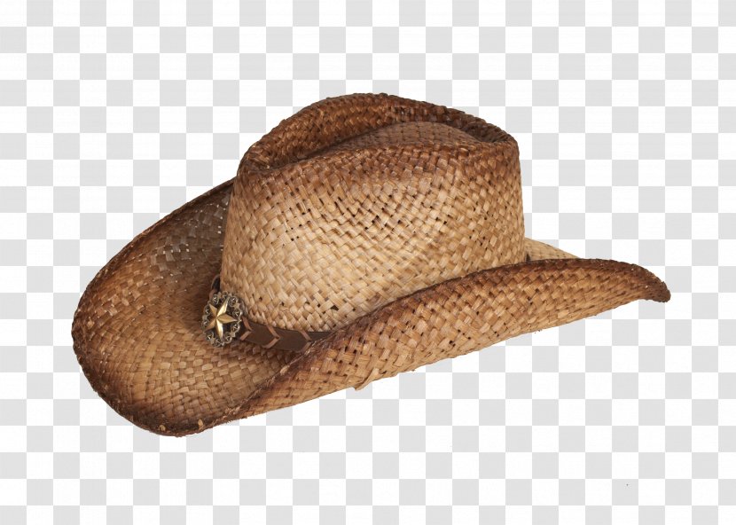 Cowboy Hat Texas Headgear Straw - Boot Transparent PNG