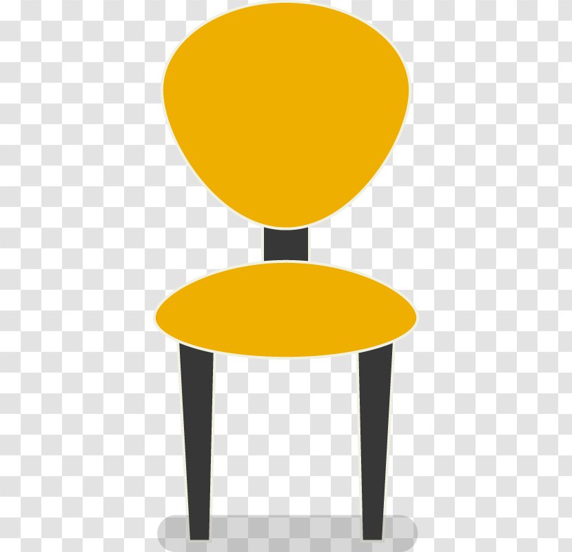 Table Chair Seat Furniture - Flat Wind Transparent PNG