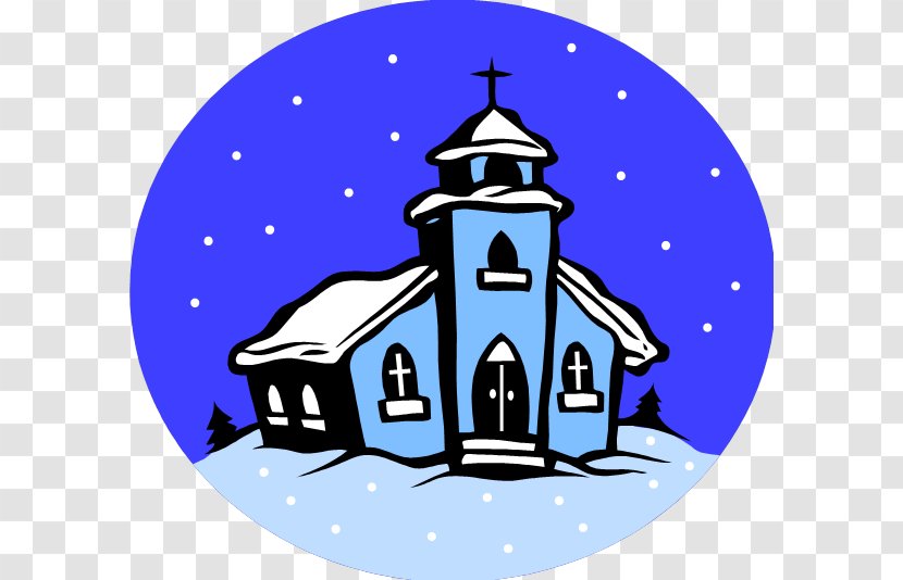 Winter Church Clip Art - Website - Path Cliparts Transparent PNG