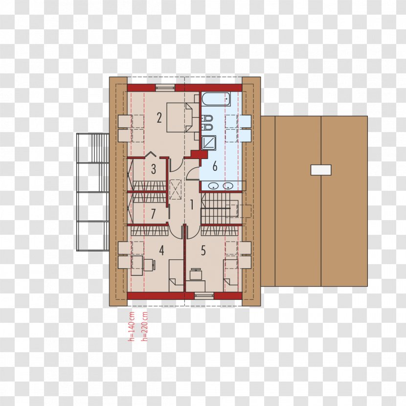 House Square Meter Room Floor Plan Transparent PNG