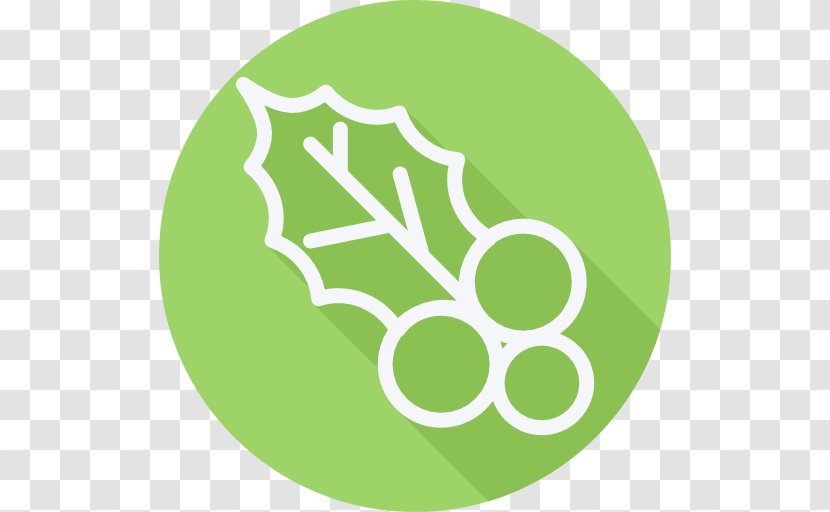 Mistletoe Symbol Clip Art - Oval Transparent PNG