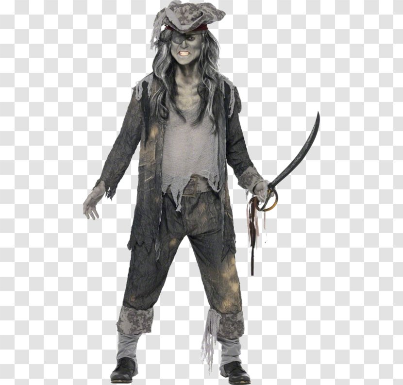 Ghoul Costume Party Ghost Piracy - Halloween Transparent PNG