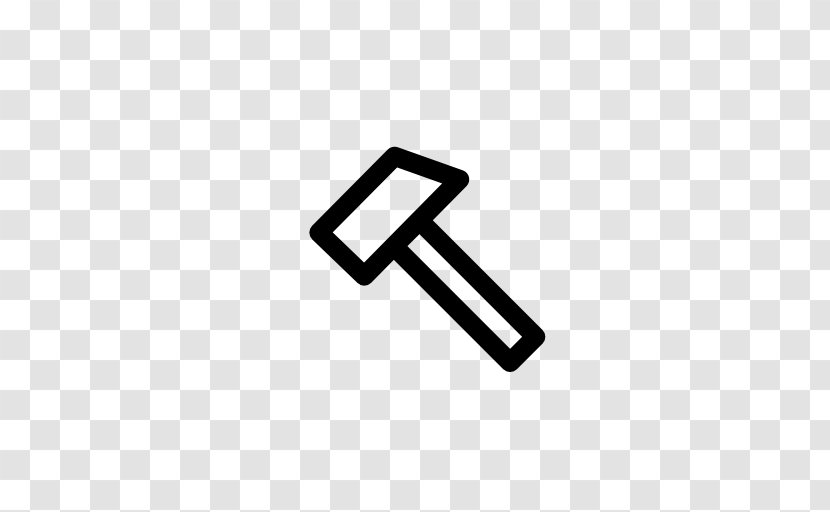 Hammer And Pick Symbol Building - Hardware Accessory Transparent PNG