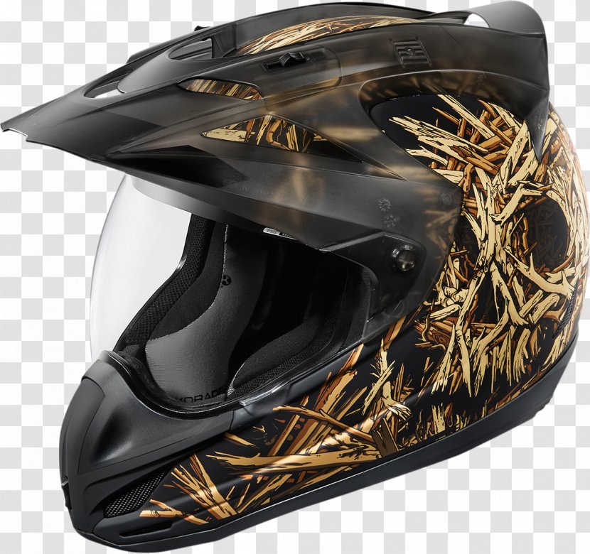 Motorcycle Helmets Dual-sport Guanti Da Motociclista ICON - Dyneema Transparent PNG