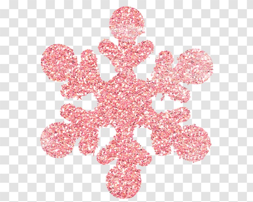 Snowflake Computer File - Cartoon - Pink Graphics Transparent PNG