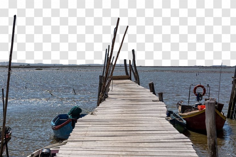 Comporta Stock Photography Royalty-free - Water Transportation - Wooden Old Pier Transparent PNG