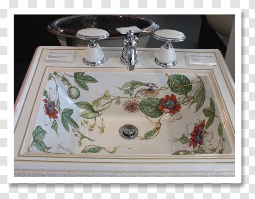 Kohler Design Center Bathroom Sink Co. - Plumbing Fixtures - Hand-painted Architecture Transparent PNG