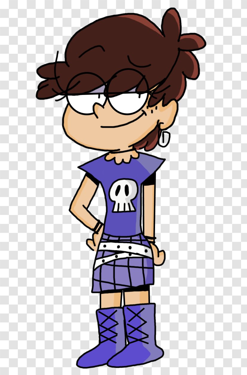 Luna Loud Lincoln Character - Frame - Heart Transparent PNG