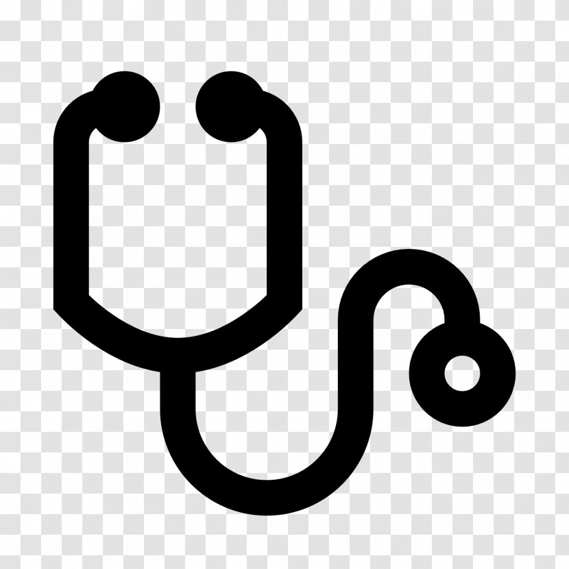 Stethoscope Font Awesome Physician - Number Transparent PNG