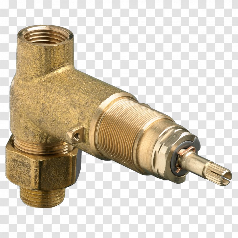 Brass Thermostatic Mixing Valve Control Valves Pressure-balanced - Hardware Accessory Transparent PNG