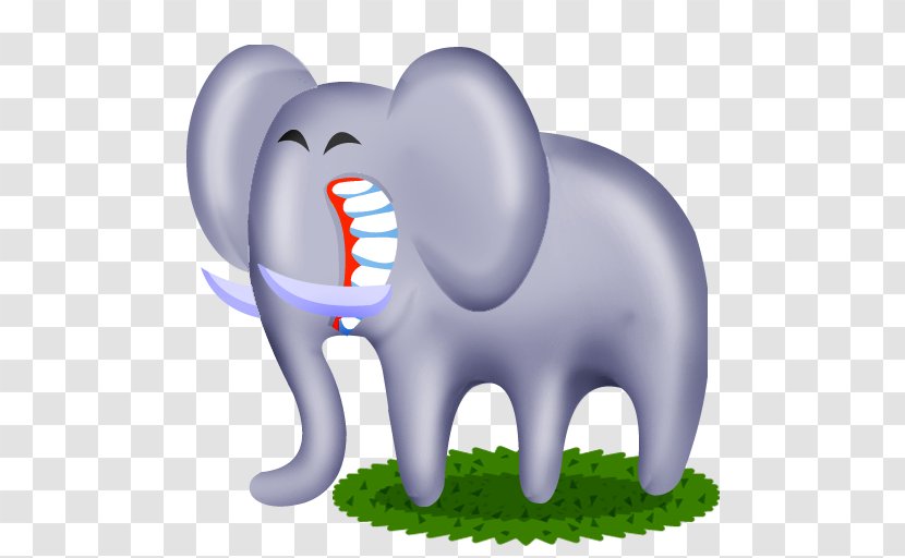 Elephant ICO Icon - Heart - Smiling Transparent PNG