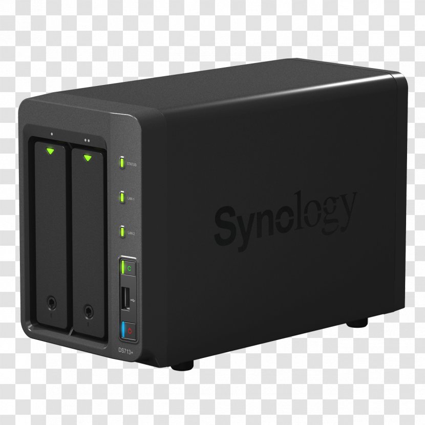 Synology Inc. Network Storage Systems DiskStation DS713+ Computer Servers - Iscsi - Data Device Transparent PNG