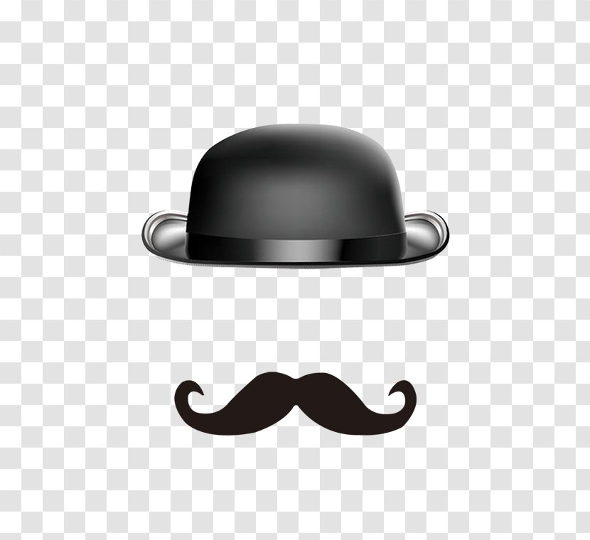 Beard Hat Moustache - Creative Cartoon Transparent PNG