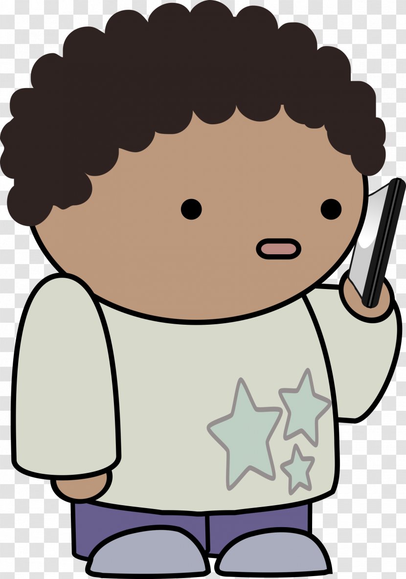 Child Telephone Clip Art - Iphone Transparent PNG