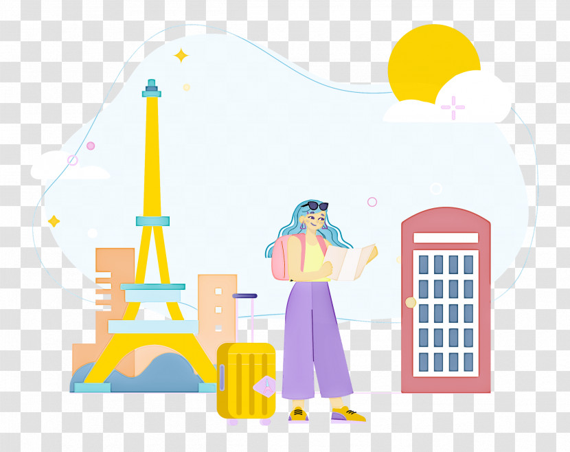 Paris Travel Transparent PNG