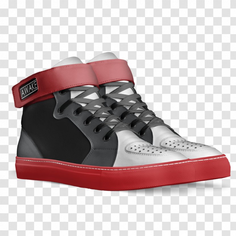 Skate Shoe Sneakers High-top FaZe Clan - Carmine Transparent PNG