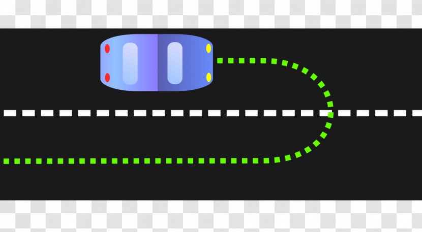 Car U-turn Driving Motor Vehicle Three-point Turn - Bebas Transparent PNG