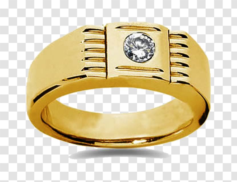Wedding Ring Gold Jewellery Gemstone - Colored Transparent PNG