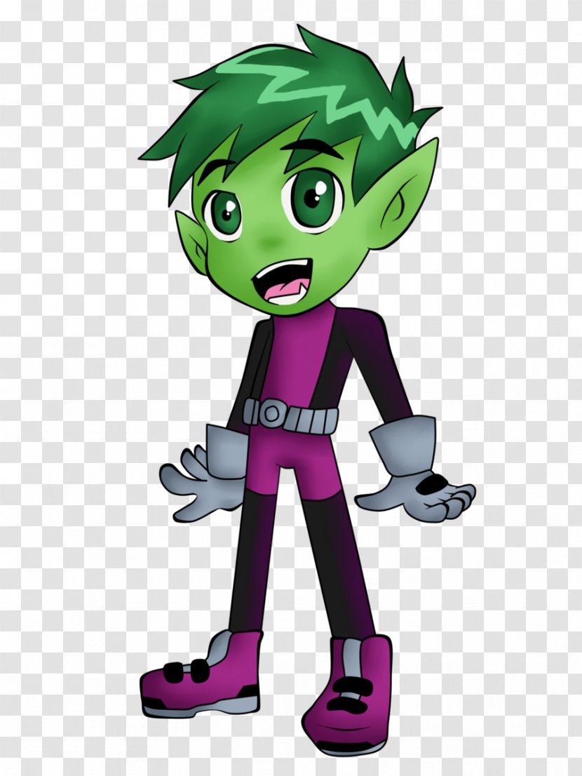 Beast Boy Cyborg Raven Robin - Character - Free Download Transparent PNG