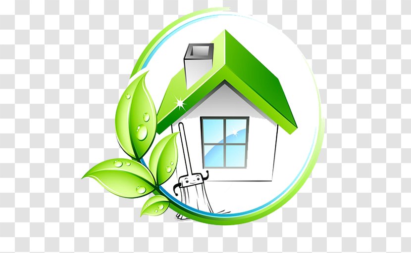 Environmentally Friendly Cleaning Maid Service Cleaner House - Roof Transparent PNG