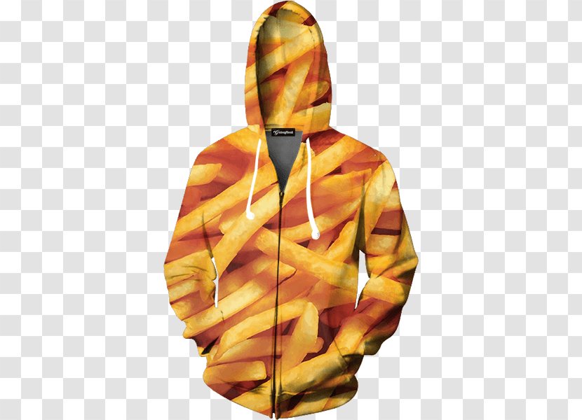 French Fries Hoodie Tracksuit T-shirt Clothing - Jacket Transparent PNG