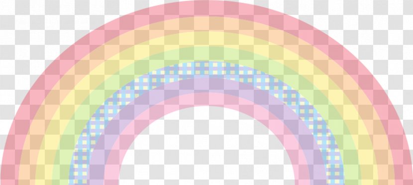 Rainbow Clip Art - Iris - Pink Pastel Transparent PNG