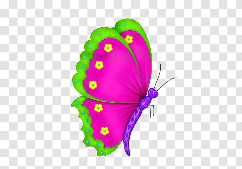 Clip Art Image Drawing Butterfly - Borboleta - Pinceladas Cartoon Transparent PNG