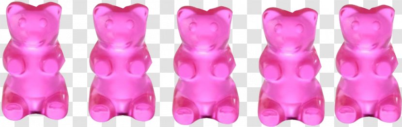 Gummy Bear - Frame - In A Row Transparent PNG