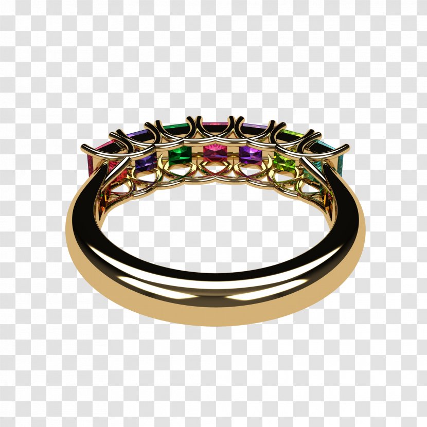 Bracelet Birthstone Ring Bangle Gold - Sterling Silver - Diamond Stud Earrings Transparent PNG