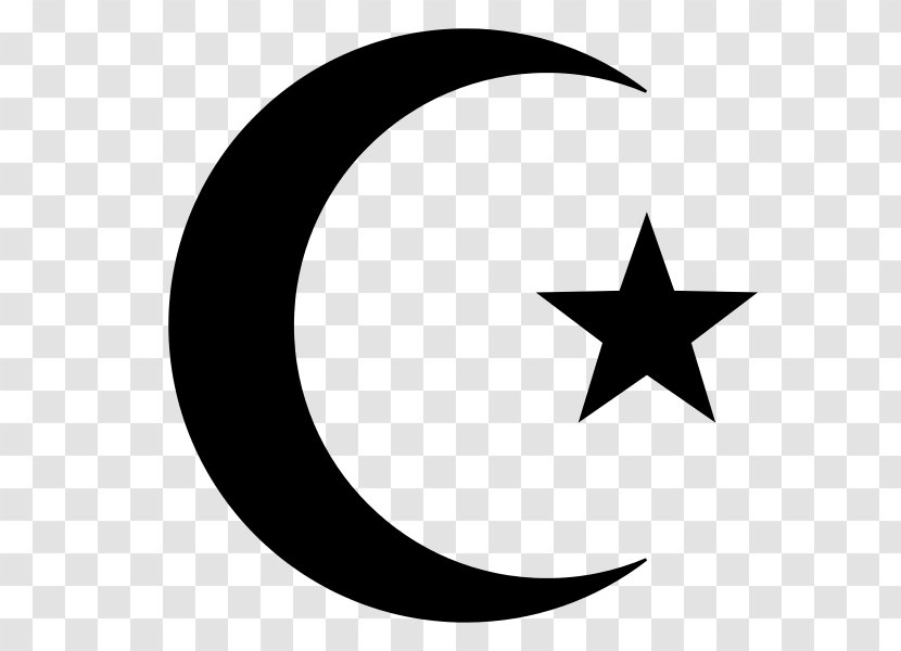 Star And Crescent Symbols Of Islam Moon - Leaf Transparent PNG
