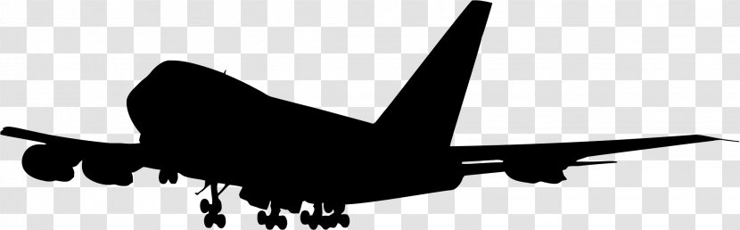 Airplane Silhouette Clip Art - Jet Transparent PNG