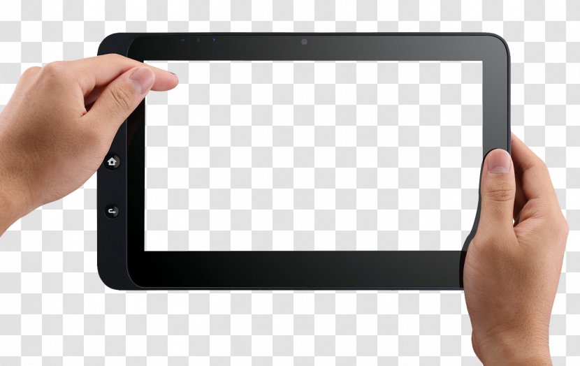 Piano Video Camera Selfie - Technology - Hand Holding Tablet Transparent PNG