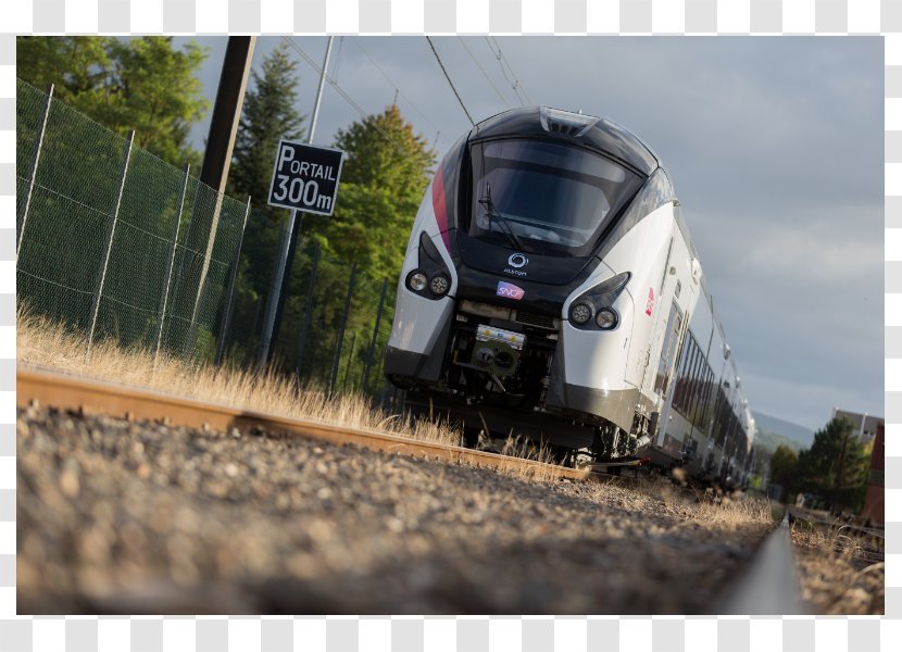 Rail Transport Train Alstom Coradia Liner - Auto Part Transparent PNG