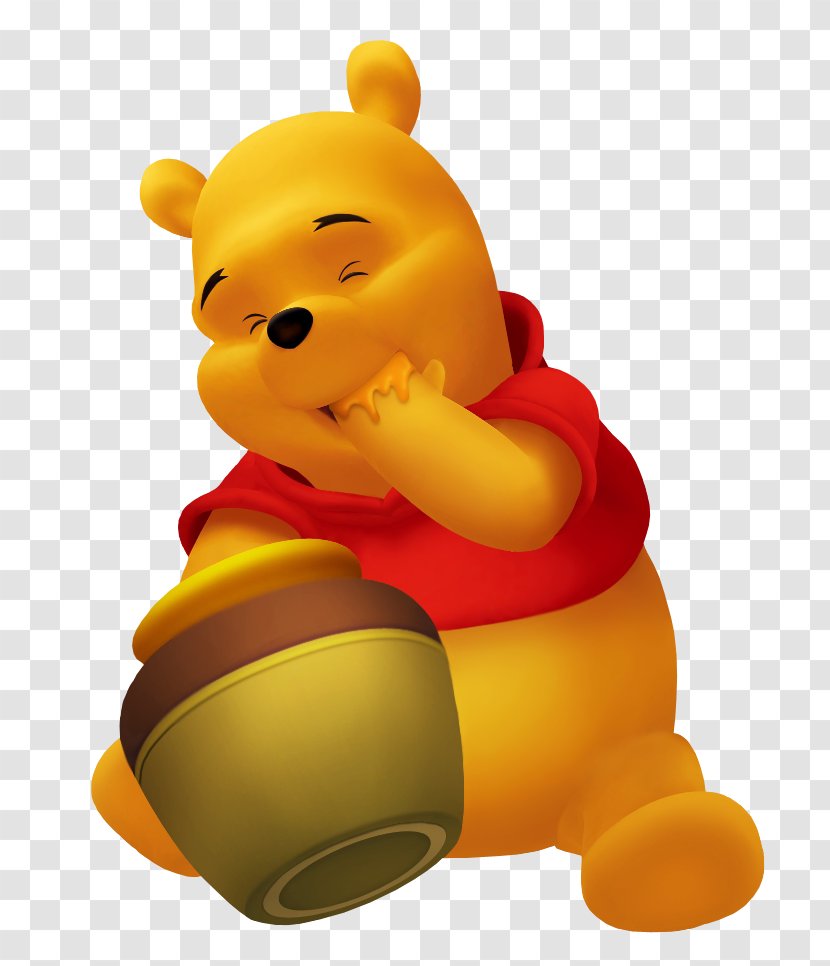 Winnie The Pooh Kingdom Hearts II Hearts: Chain Of Memories Birth By Sleep Hundred Acre Wood - Heart Transparent PNG