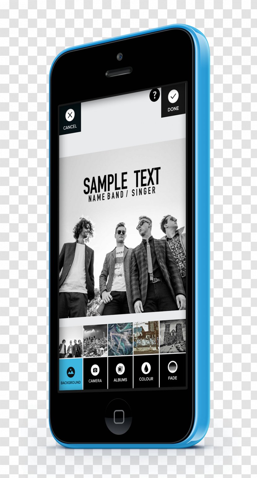 Feature Phone Smartphone Album Cover Art - Cartoon Transparent PNG