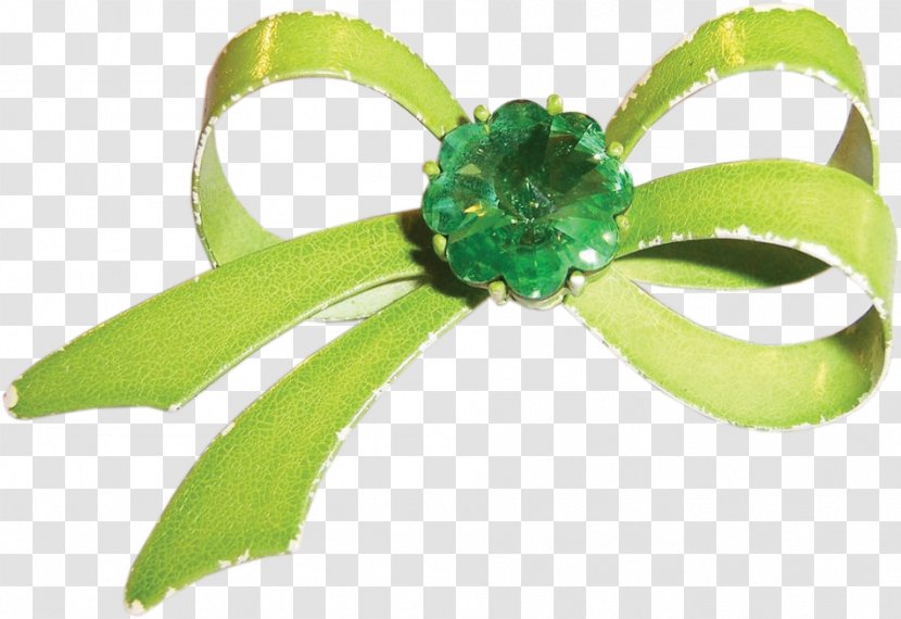 Green Ribbon - Decorative Jewelry Transparent PNG