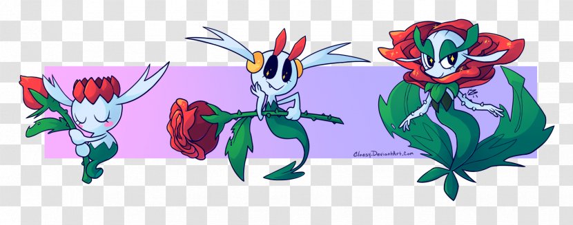Flabébé Pokémon X And Y Floette Flower Florges - Cartoon - Art Academy Transparent PNG