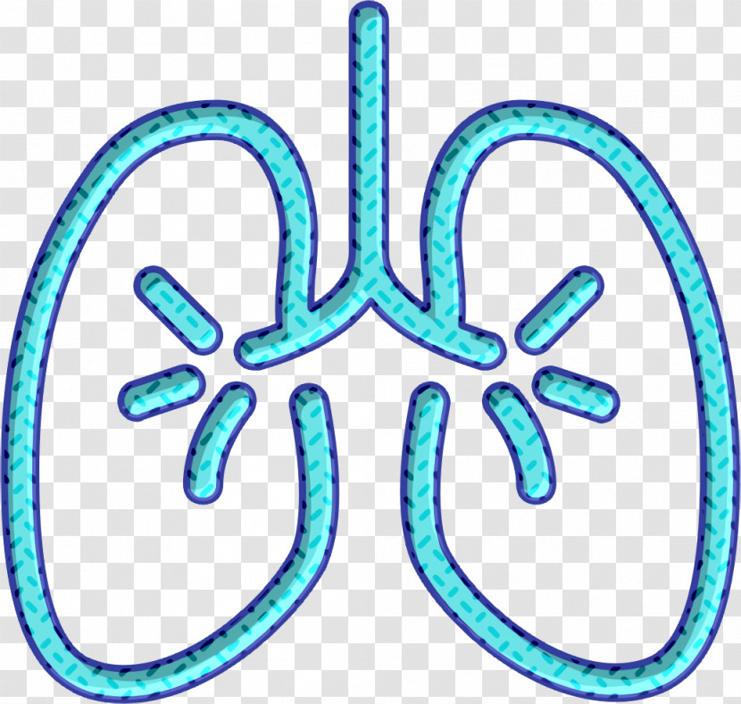 Health Icon Lungs Icon Lung Icon Transparent PNG